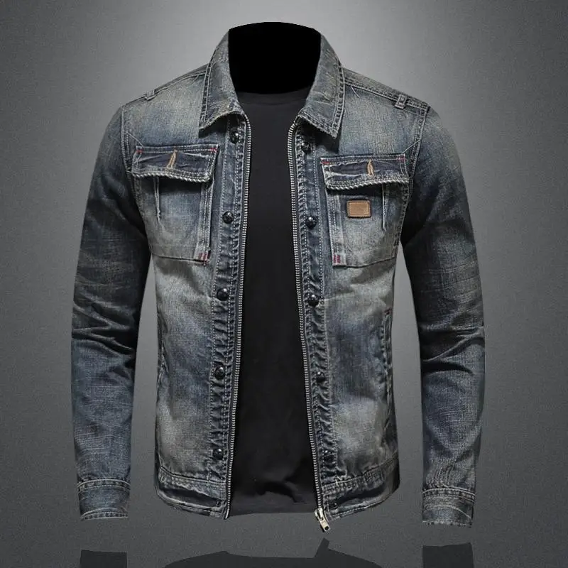 Elijah® | Retro Denim Jacket