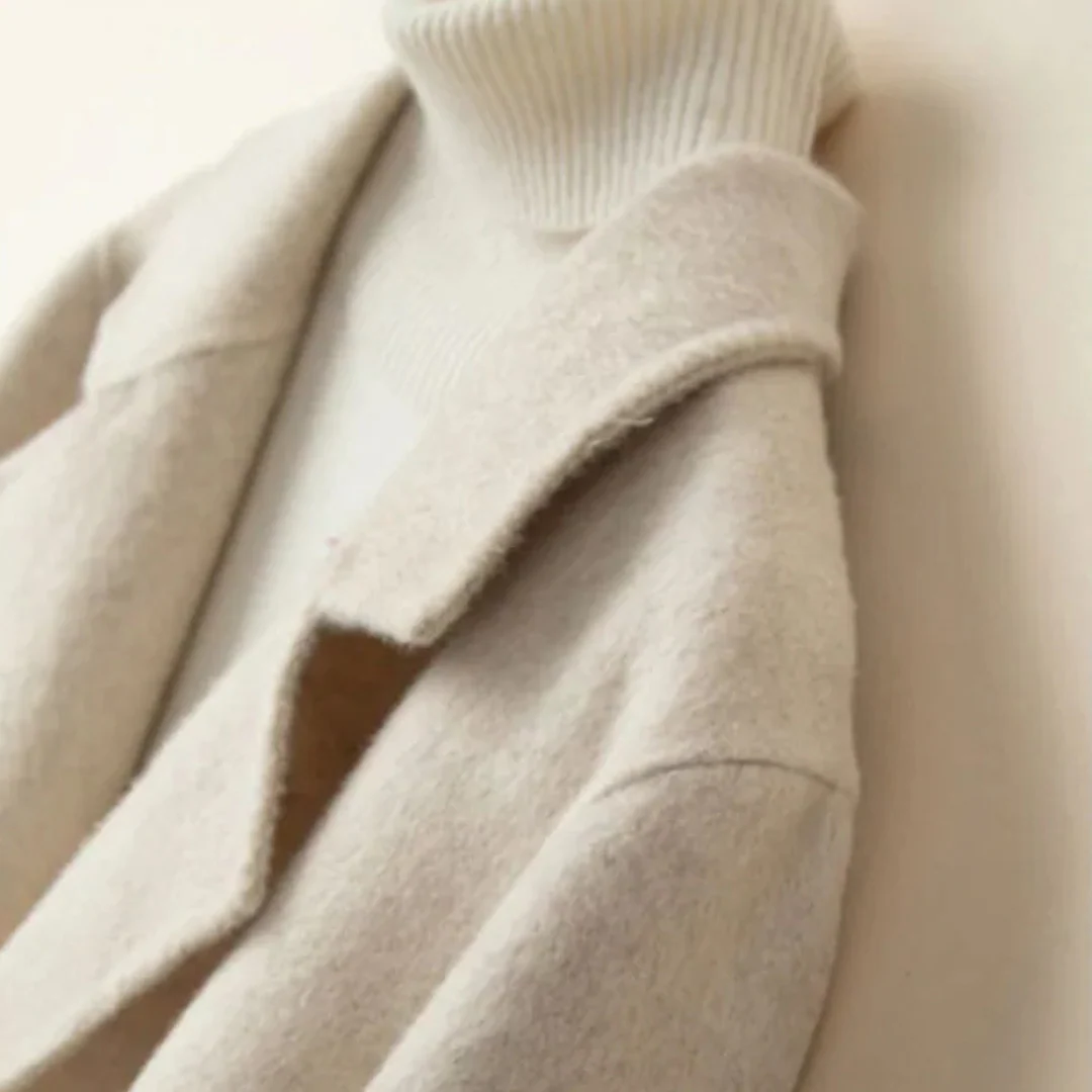 Elkin | Classic double-breasted wool jacket for women - Image 5