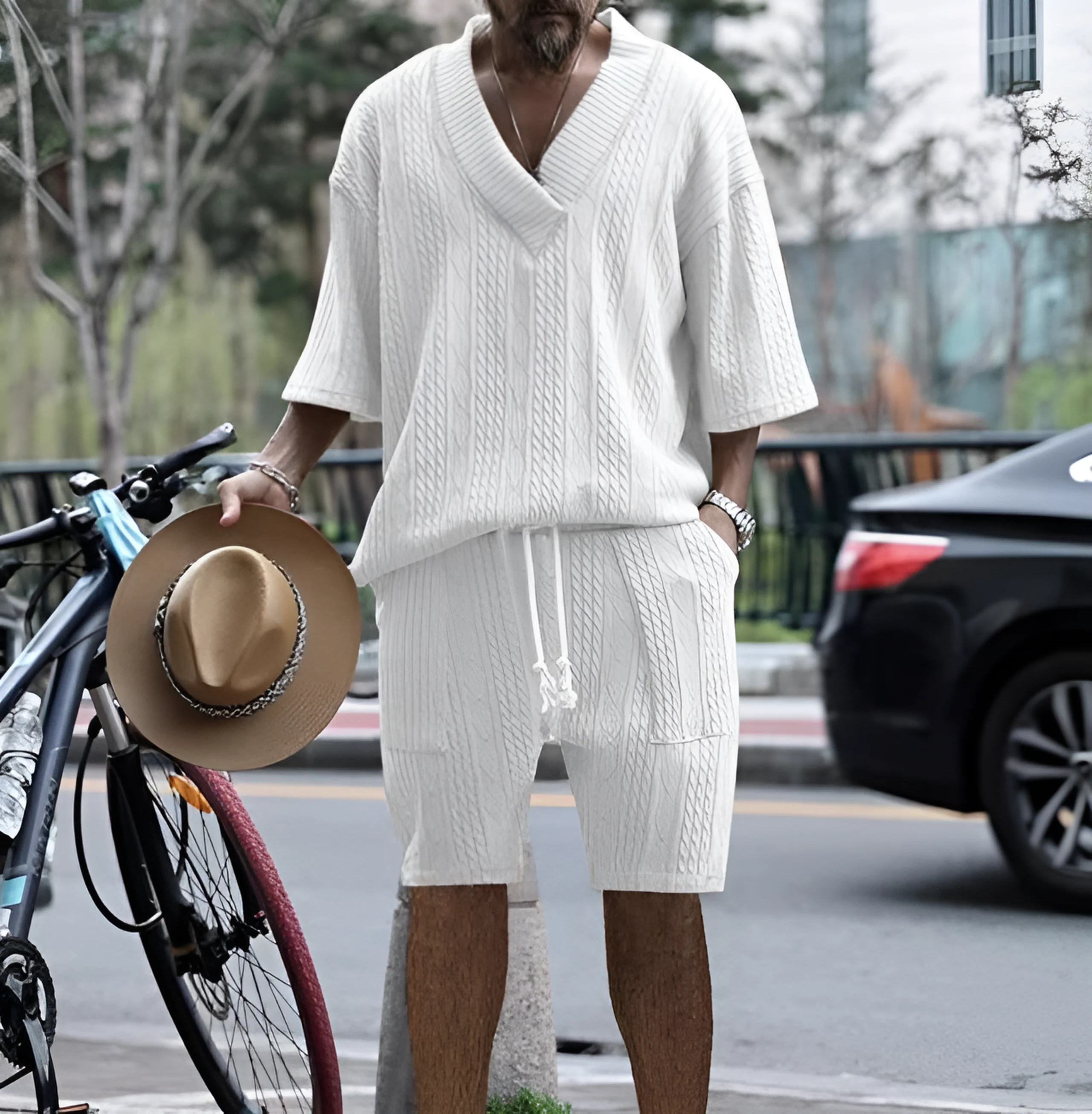 Ellery® | Casual Oversized Men's Summer Set - Image 7