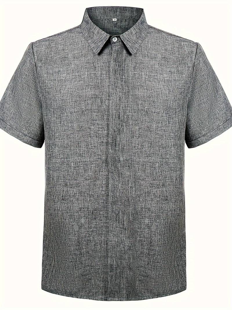 Elliot® | Stylish, Buttoned Short-Sleeved Shirt For Men - Image 4