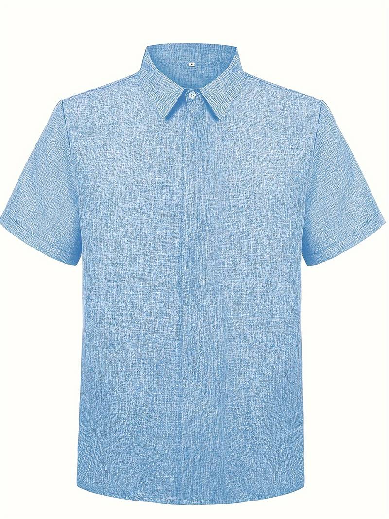 Elliot® | Stylish, Buttoned Short-Sleeved Shirt For Men - Image 6