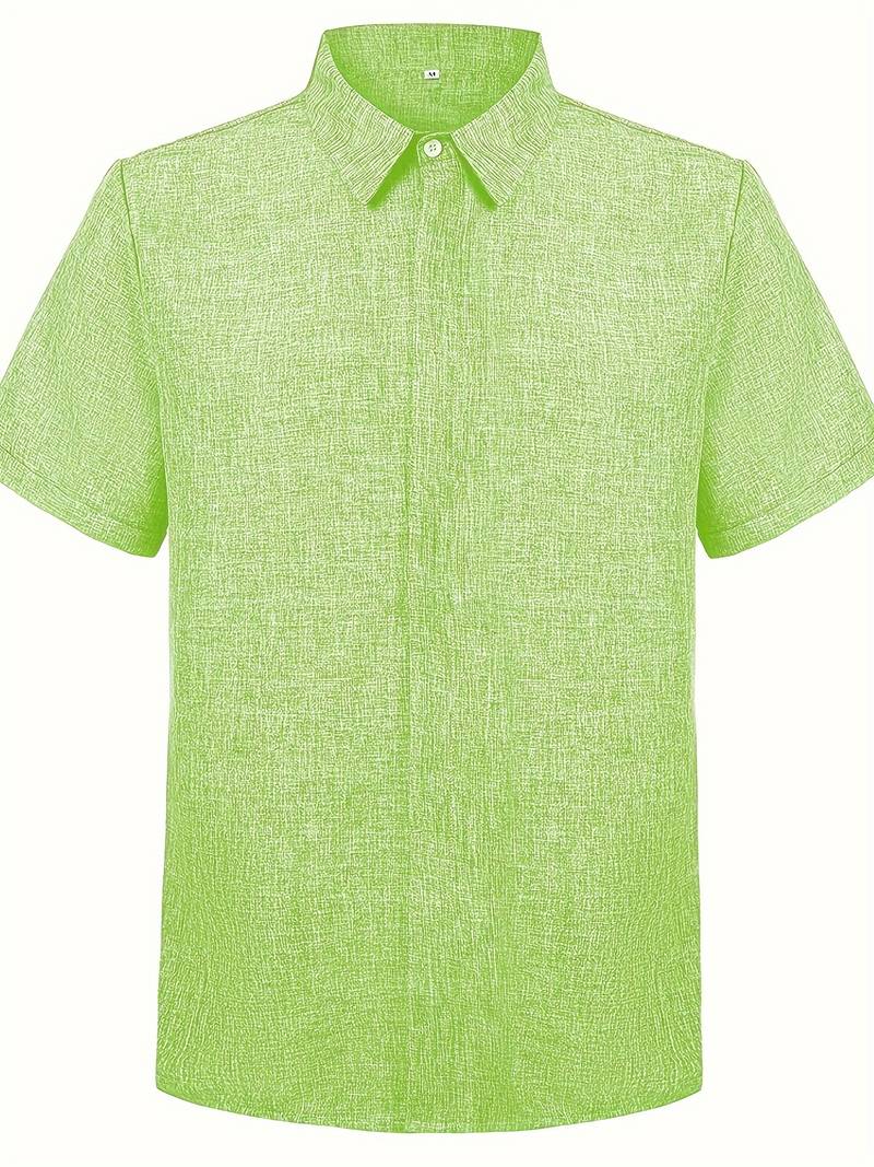 Elliot® | Stylish, Buttoned Short-Sleeved Shirt For Men - Image 8