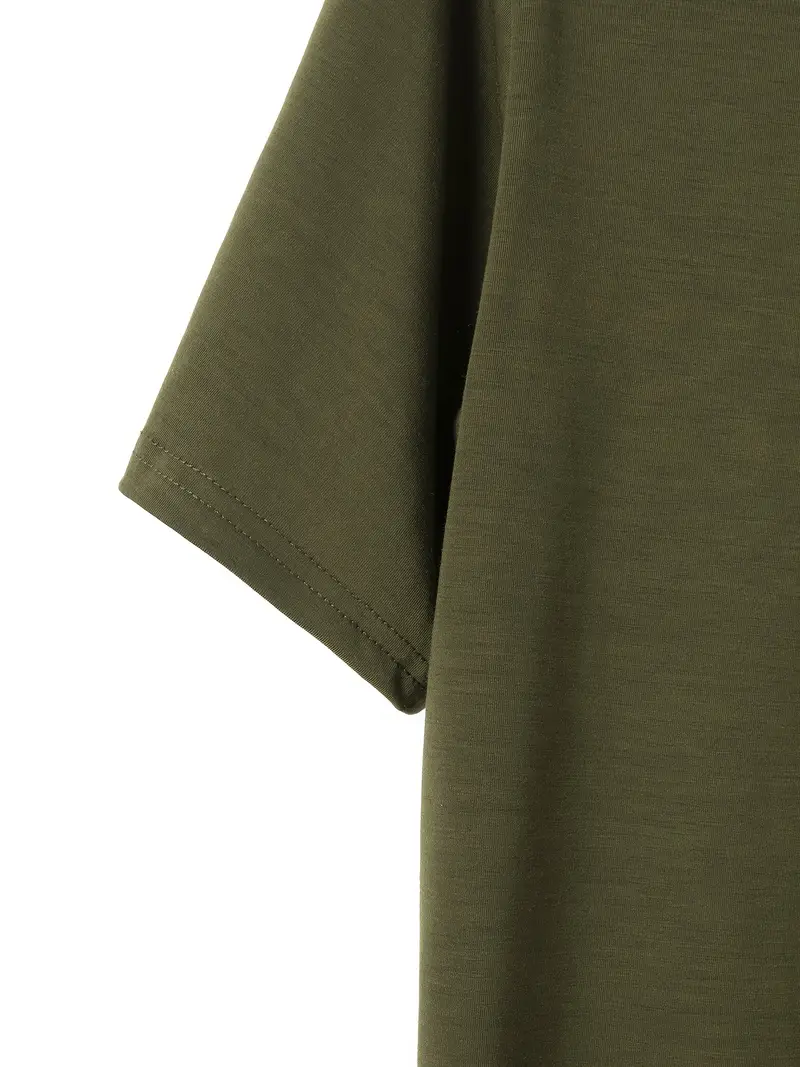 Ellis® | Solid, Casual V-Neck T-Shirt For Men - Image 21
