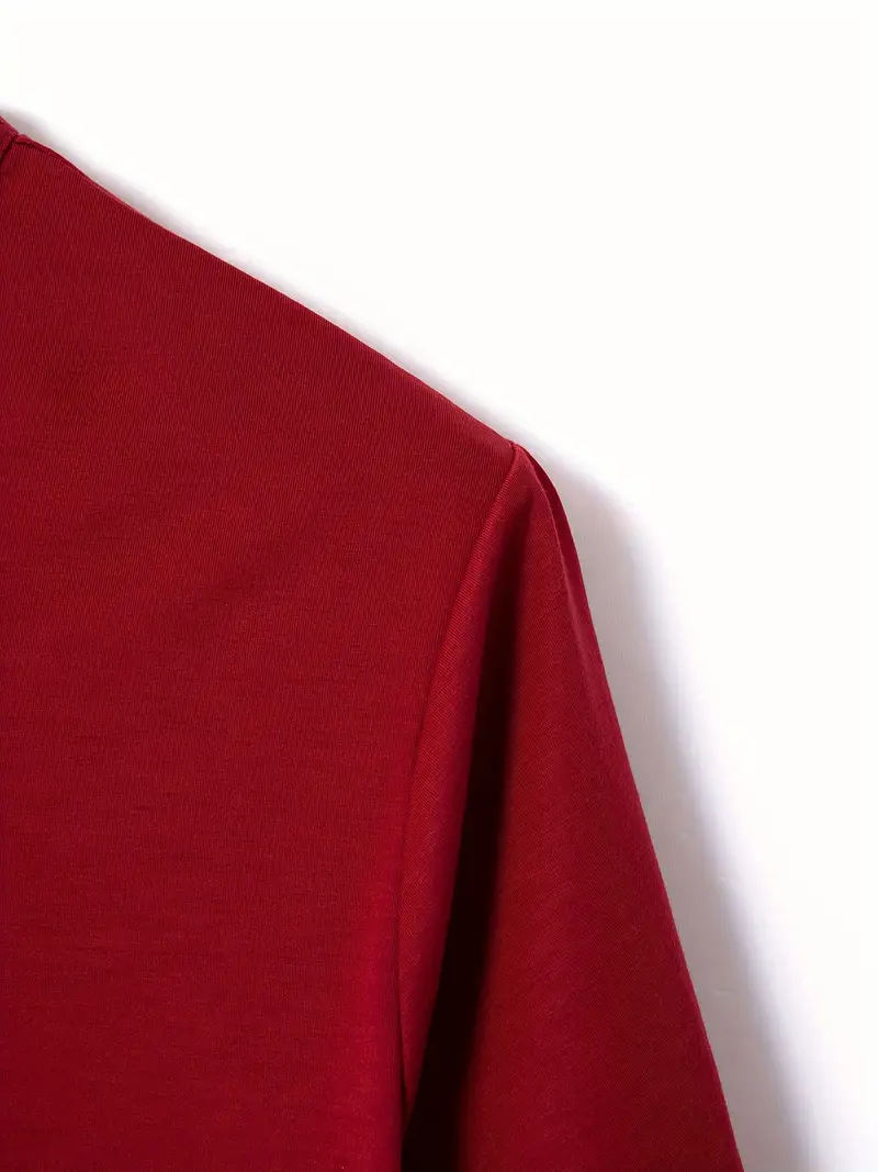 Ellis® | Solid, Casual V-Neck T-Shirt For Men - Image 33
