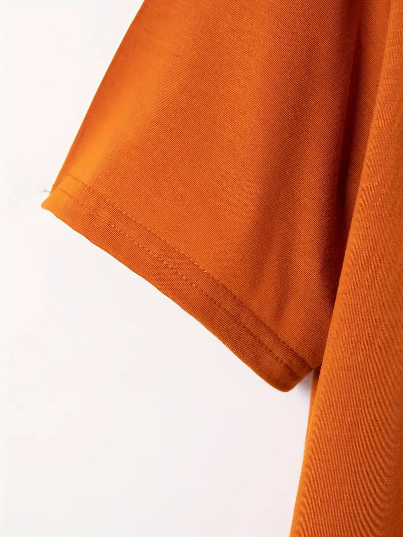 Ellis® | Solid, Casual V-Neck T-Shirt For Men - Image 38