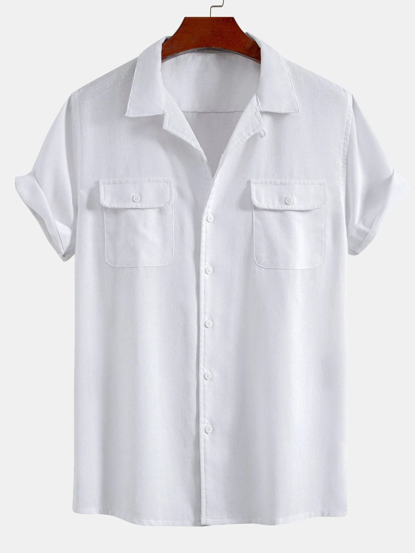 Eloy® | Linen Cuban Shirt With Pockets & Linen Drawstring Shorts - Image 7