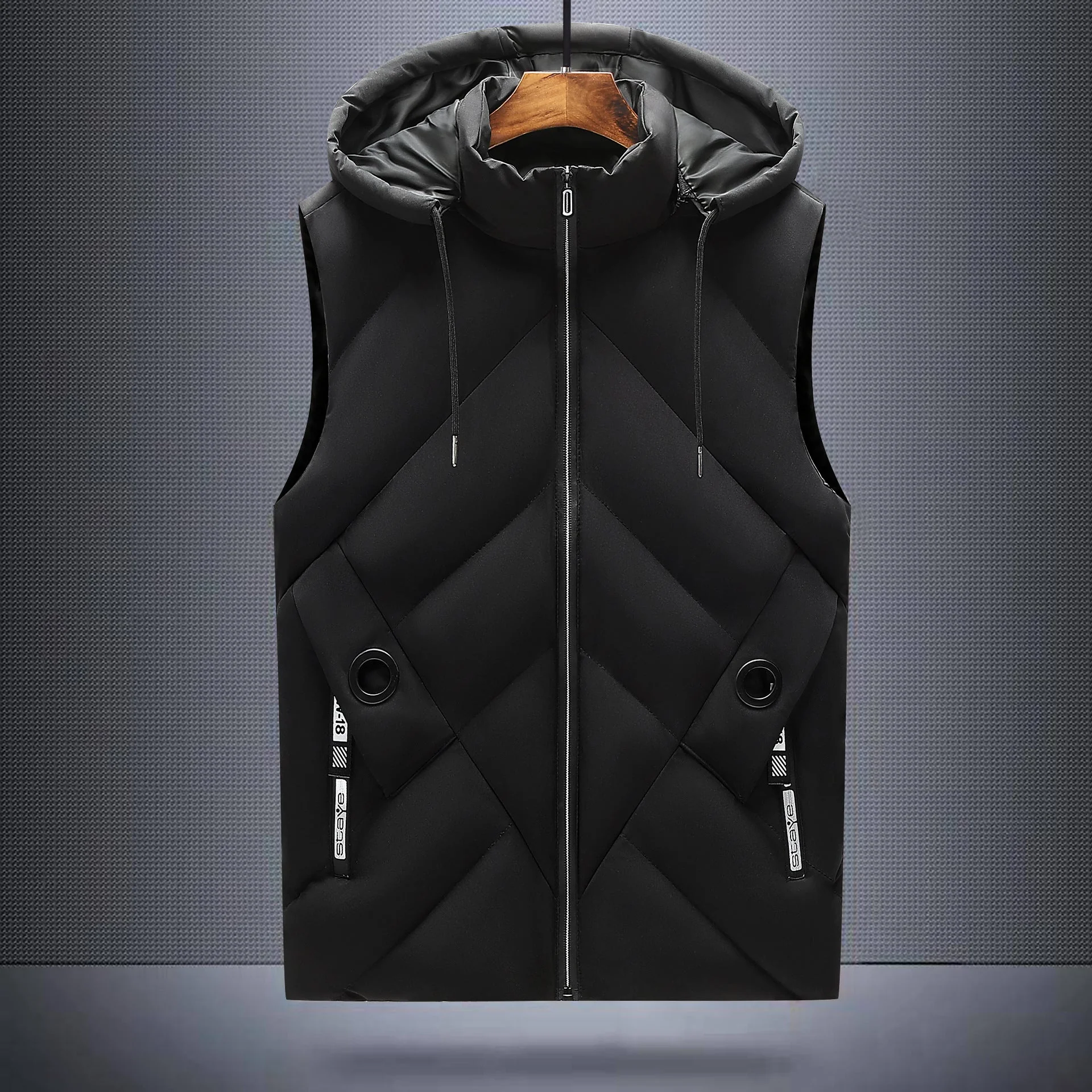 Elroy® | Warm Hooded Vest For Winter - Image 3