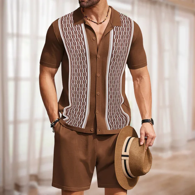 Elston® | Summer Two-Piece Set With Short Sleeves