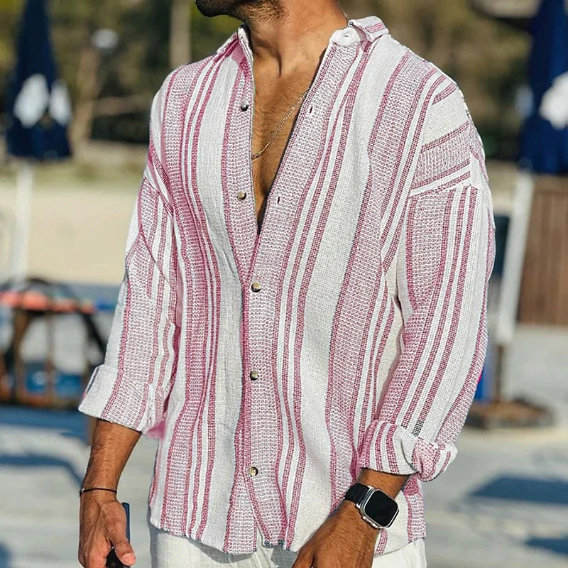 Elton® | Casual Linen Shirt For Men - Image 2