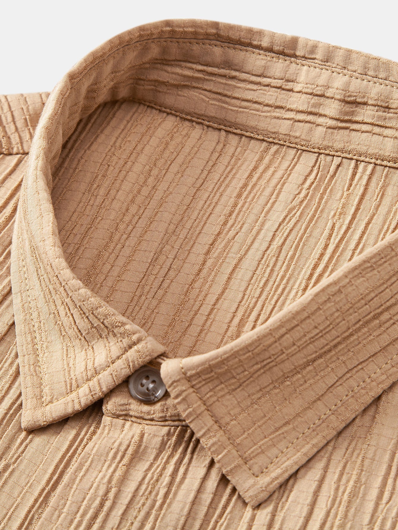 Elvis® | Crinkled Textured Button Up Shirt - Image 8
