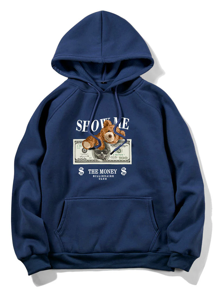 Elvis | Money Bear Print Hoodie - Image 18