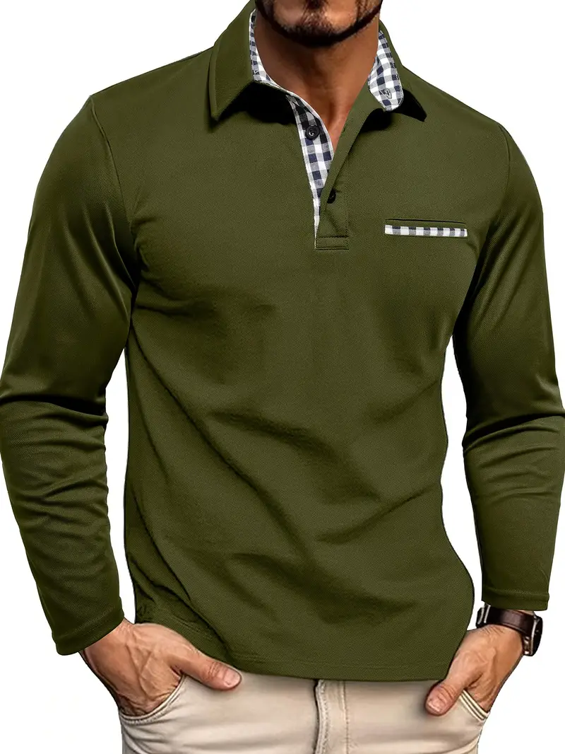 Elvis | Polo Shirt with Long Sleeves - Image 3