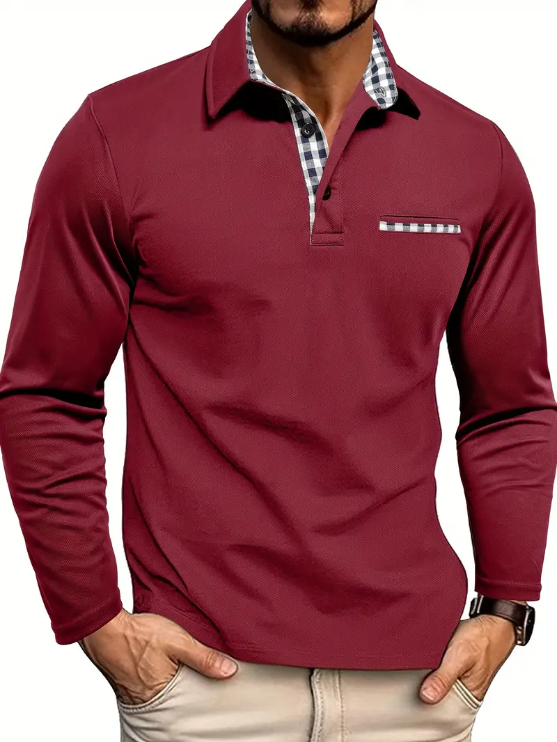 Elvis | Polo Shirt with Long Sleeves - Image 6
