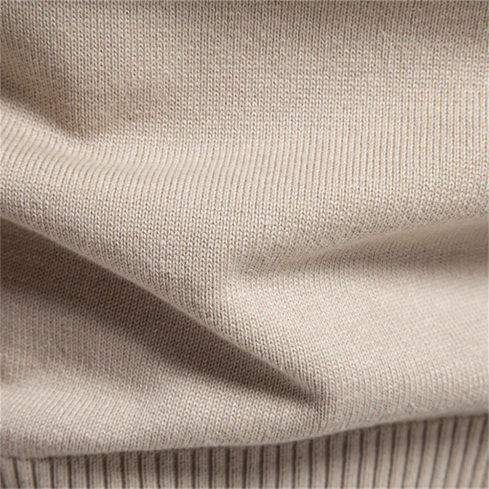 Emerenciano® | Solid Cotton V Neck Sweater - Image 4