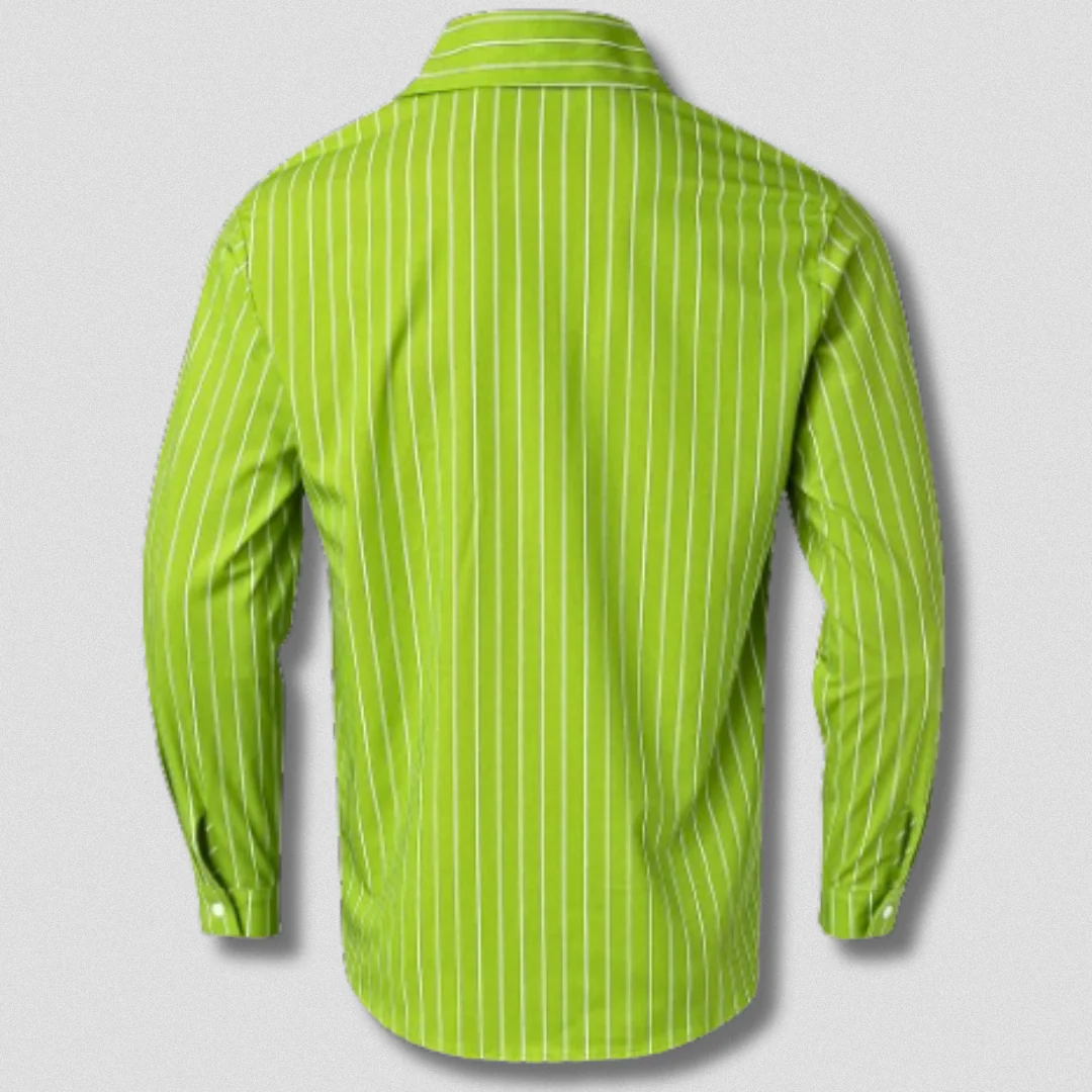 Emeterio® | Elegant Striped Shirt for Men - Image 2