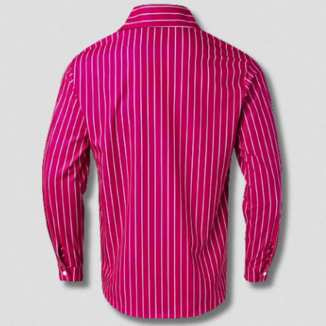 Emeterio® | Elegant Striped Shirt for Men - Image 8