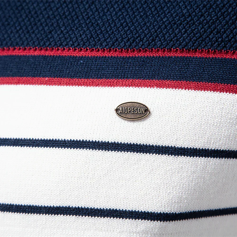 Emeterio® | Striped Cotton Sweater For Men - Image 4