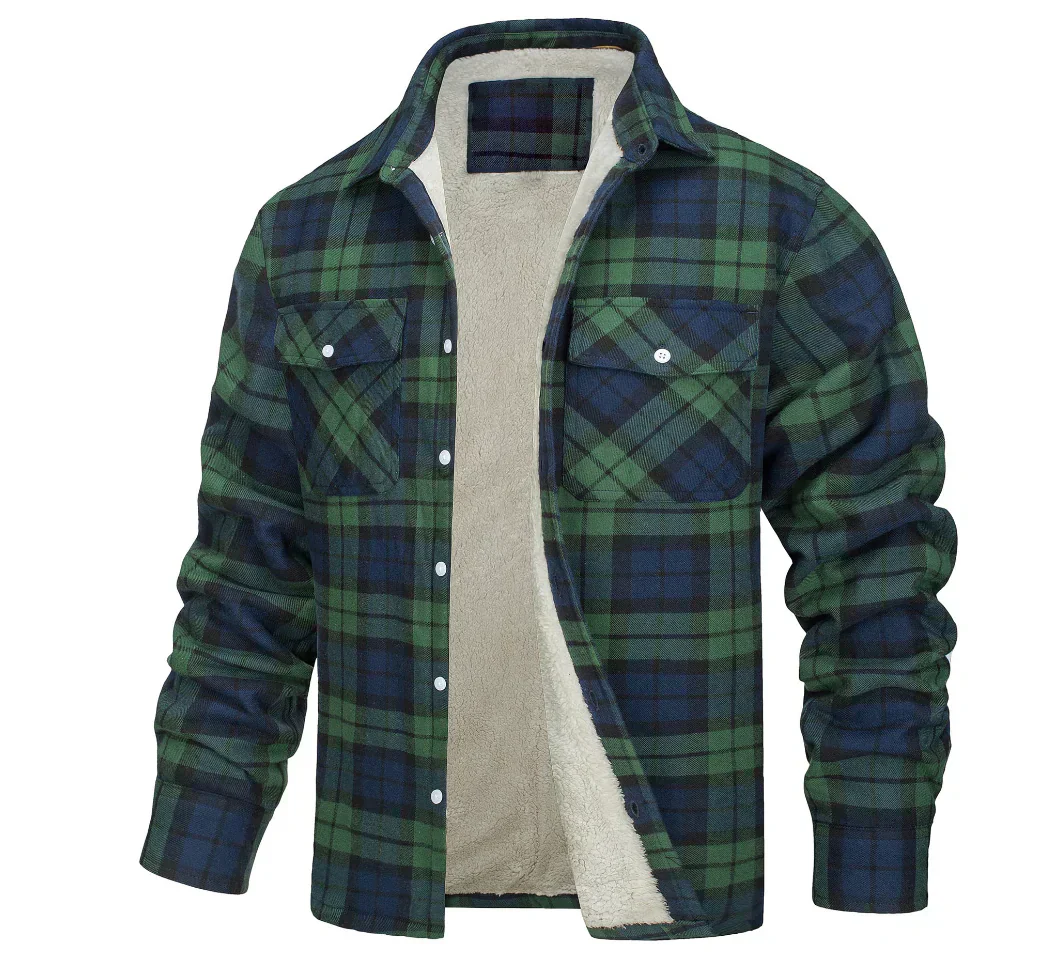 Emiliano® | Checked Shirt Jacket - Image 2