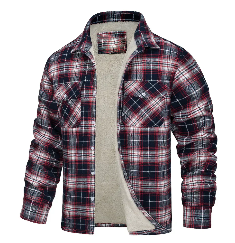 Emiliano® | Checked Shirt Jacket - Image 3