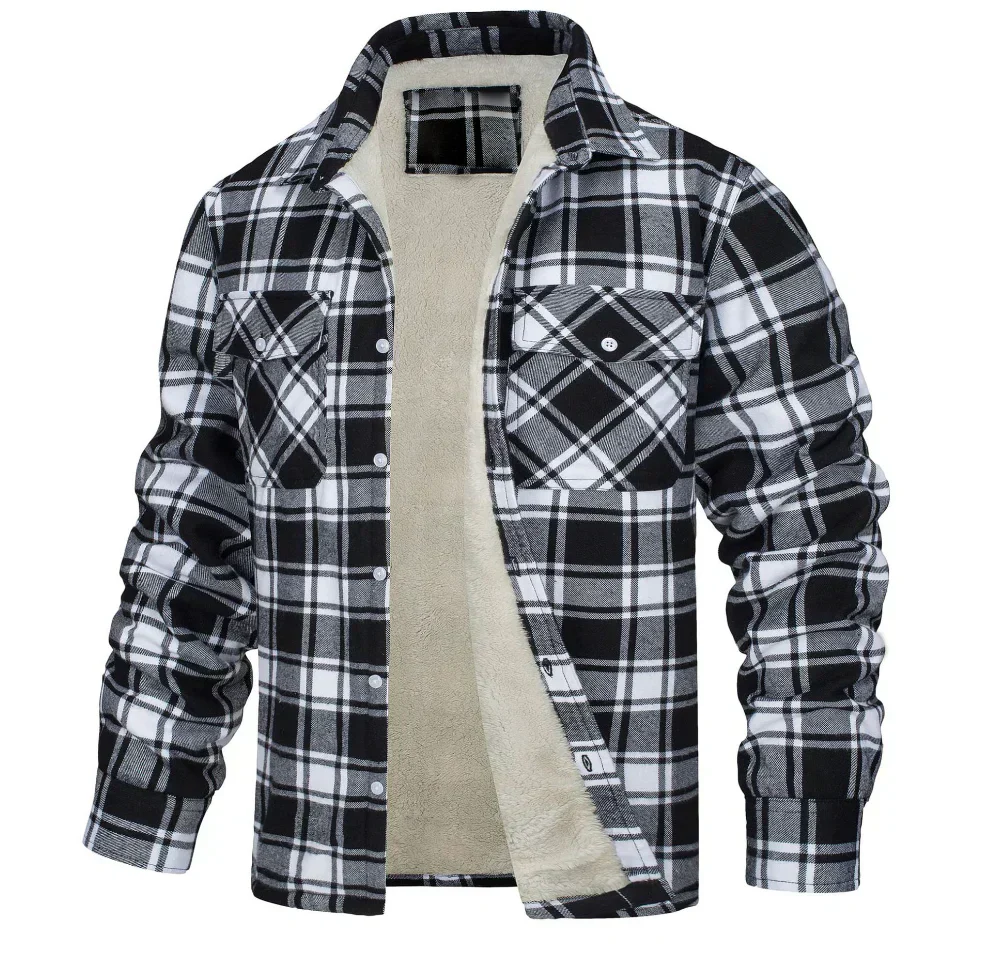 Emiliano® | Checked Shirt Jacket - Image 4