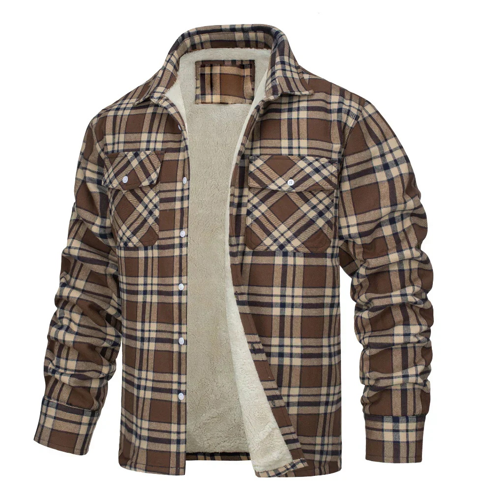 Emiliano® | Checked Shirt Jacket - Image 5