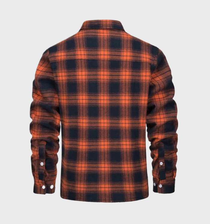 Emiliano® | Checked Shirt Jacket - Image 9