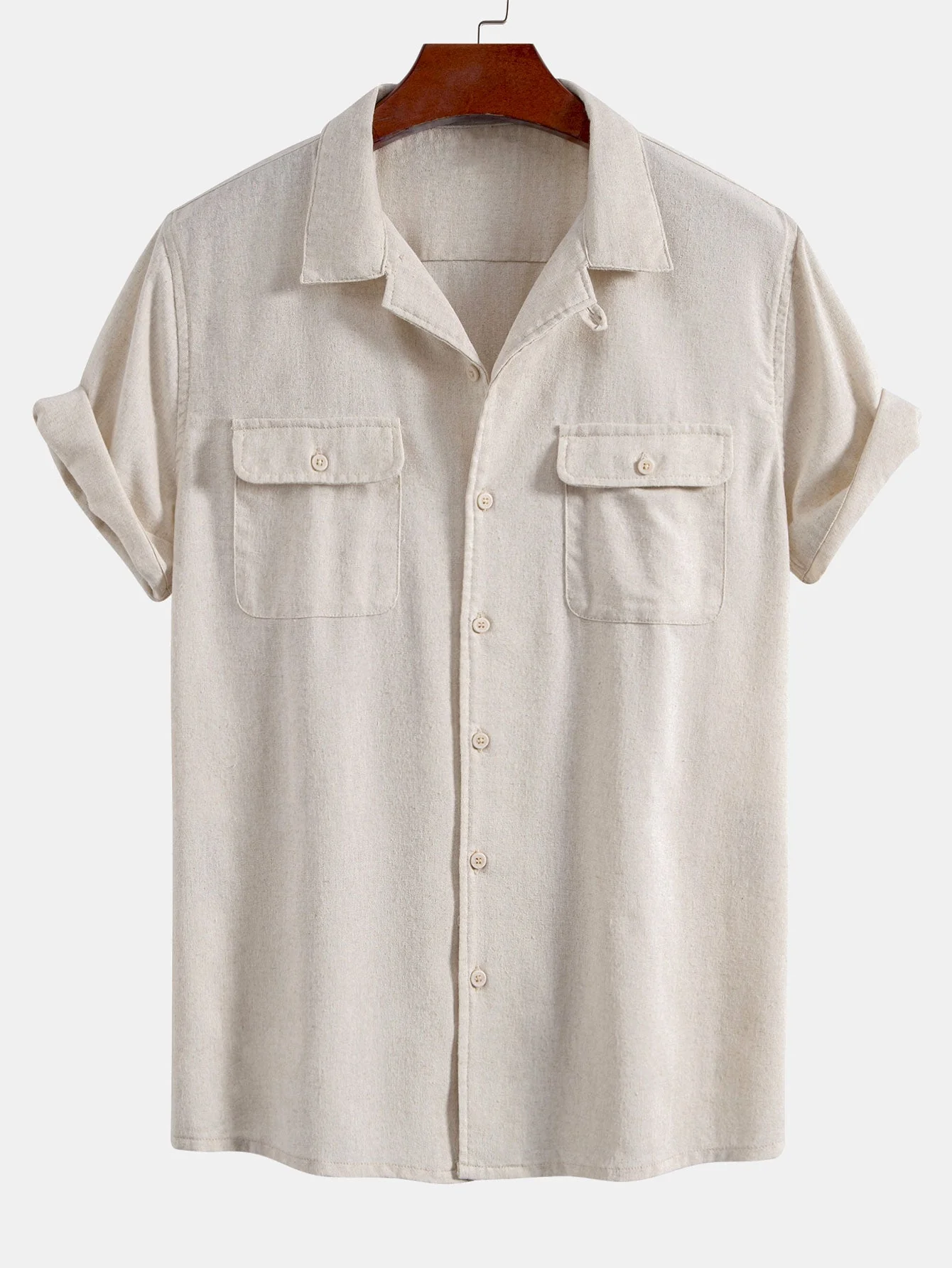 Emiliano® | Linen Cuban Shirt With Pockets