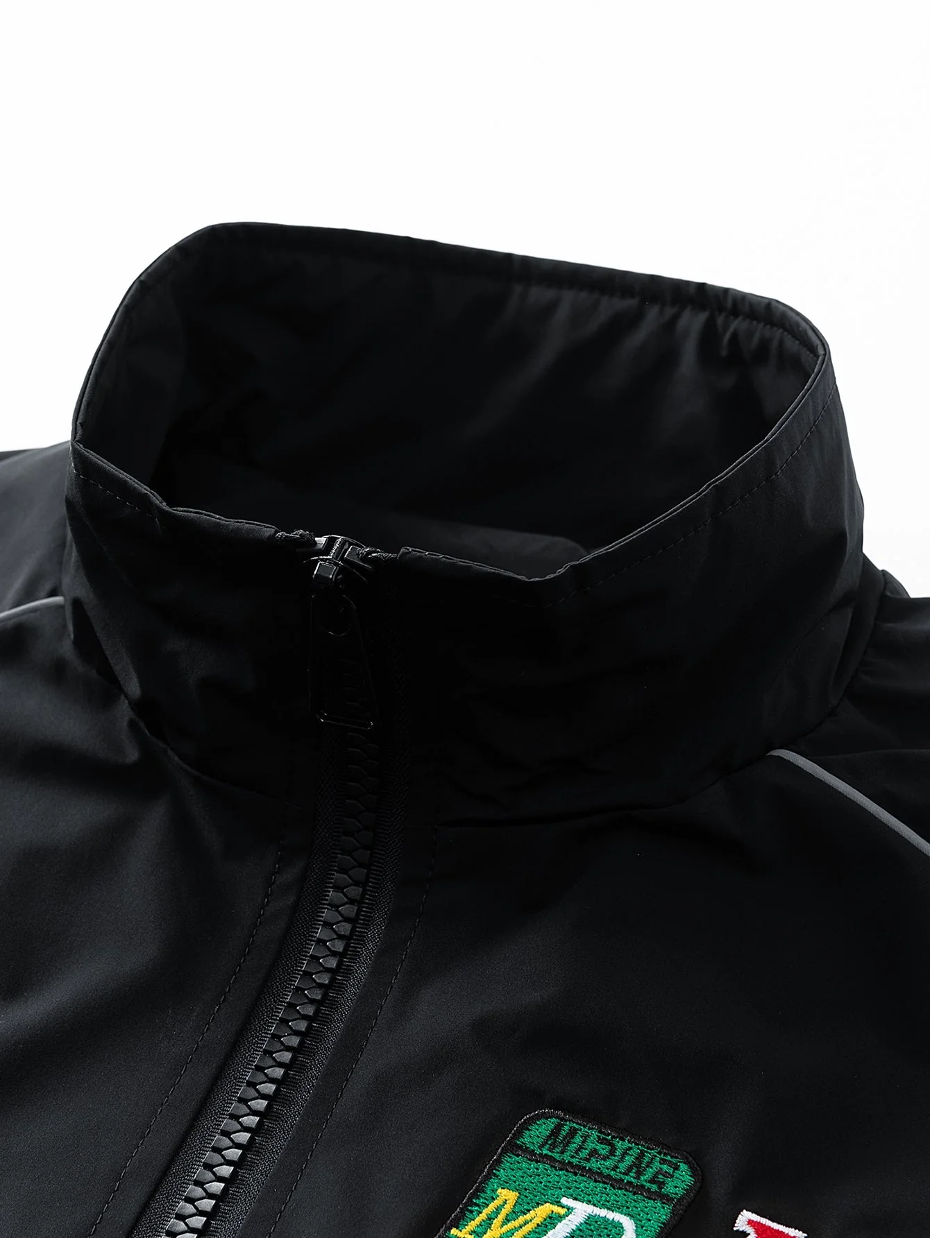 Emiliano® | Relax Fit Embroidered Racing Jacket - Image 11