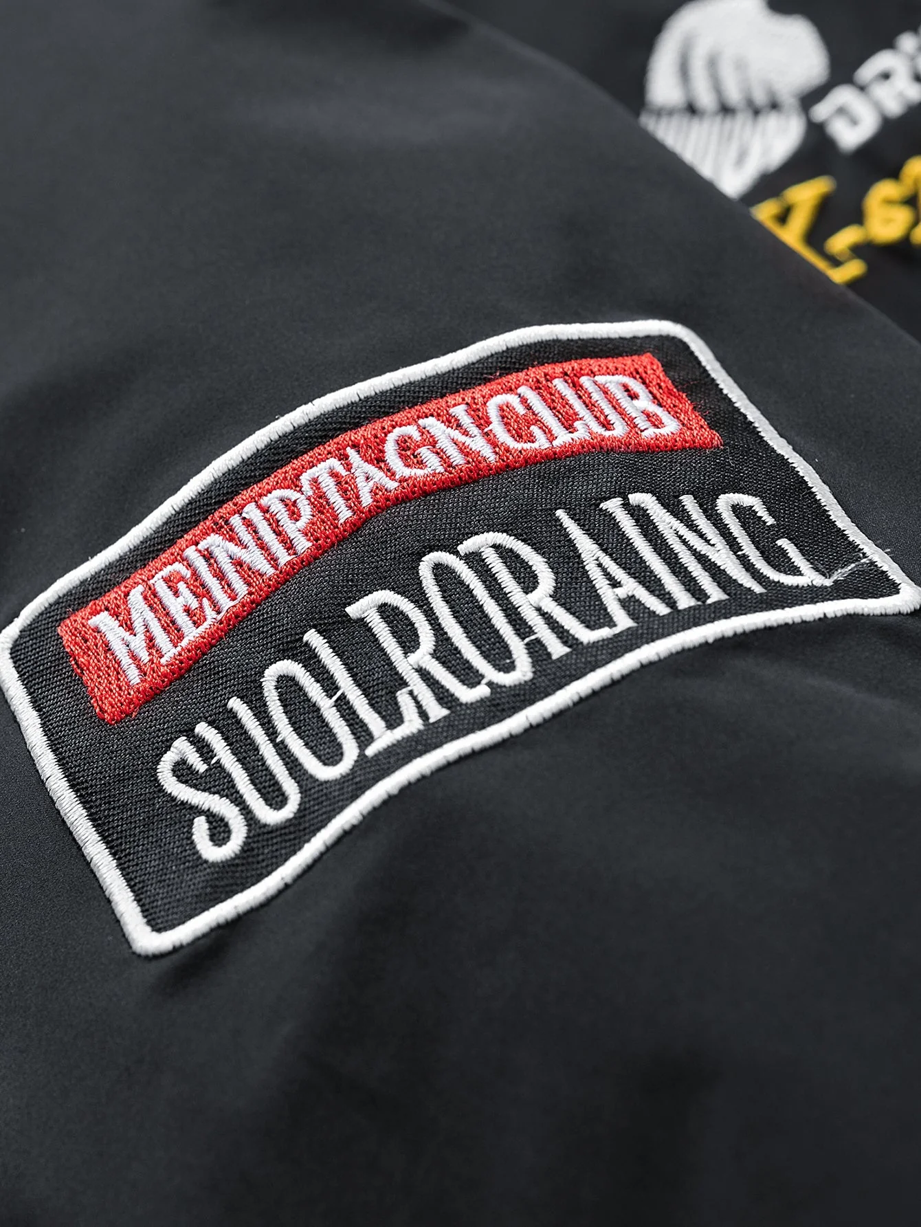 Emiliano® | Relax Fit Embroidered Racing Jacket - Image 2