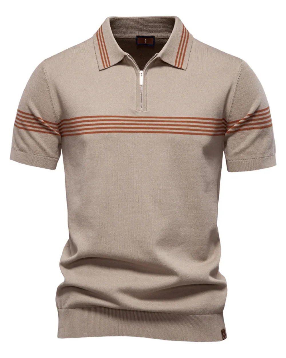 Emiliano | Polo Shirt with Stripes - Image 2