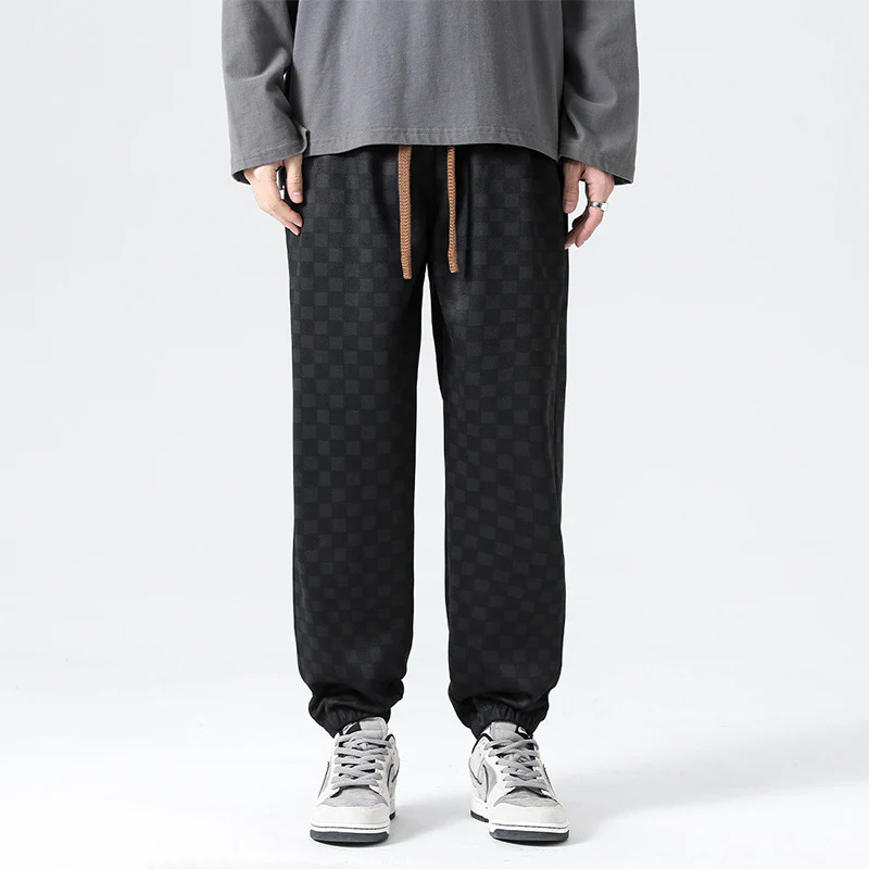 Emilio® | Check Joggers - Image 2