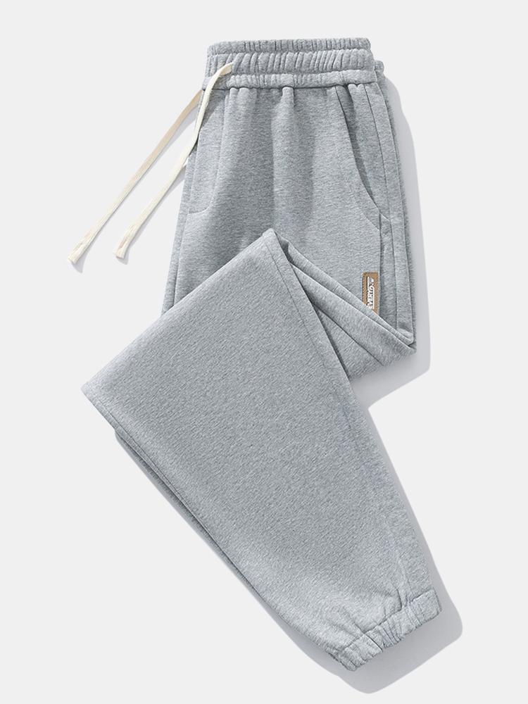 Emilio® | Drawstring Cotton Jogging Pants - Image 12