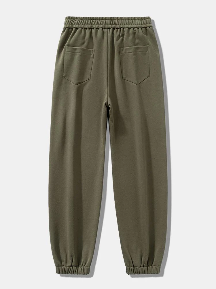 Emilio® | Drawstring Cotton Jogging Pants - Image 17