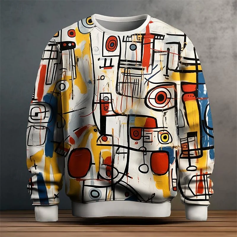 Emilio® | Long Sleeve Sweatshirt With 3D Print - Image 2