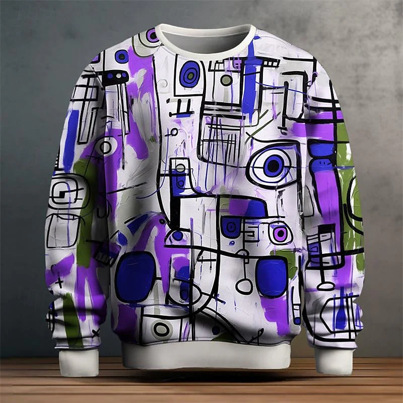 Emilio® | Long Sleeve Sweatshirt With 3D Print - Image 3