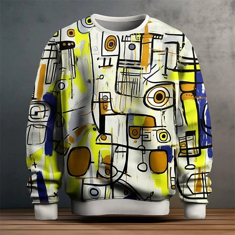 Emilio® | Long Sleeve Sweatshirt With 3D Print - Image 4