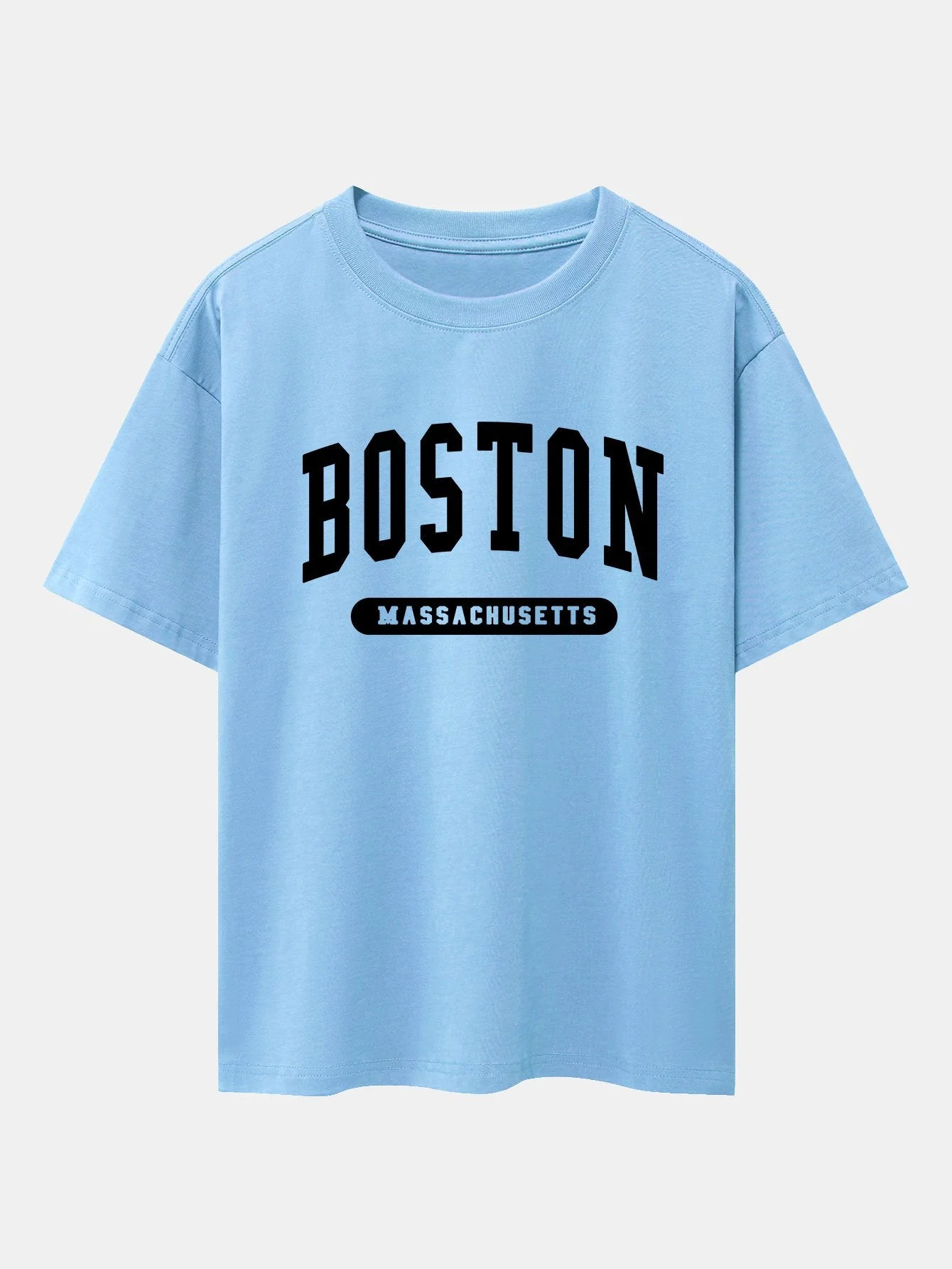 Emilio® | Slogan Print Drop Shoulder Oversize T-Shirt - Image 8