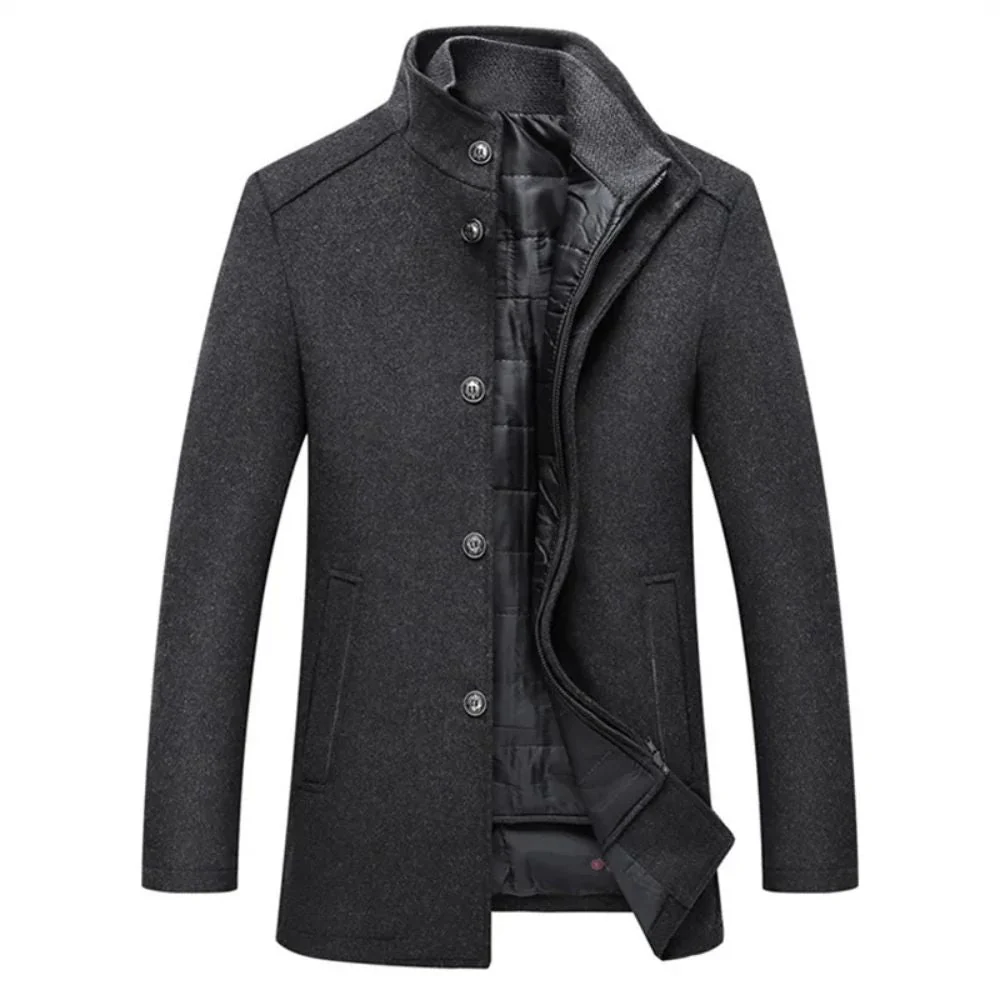 Emmerich® | Elegant Warm Men'S Coat Made Of Wool - Image 2