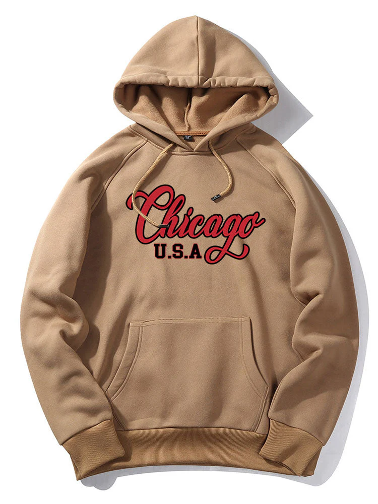 Emrys | Chicago Print Hoodie - Image 2