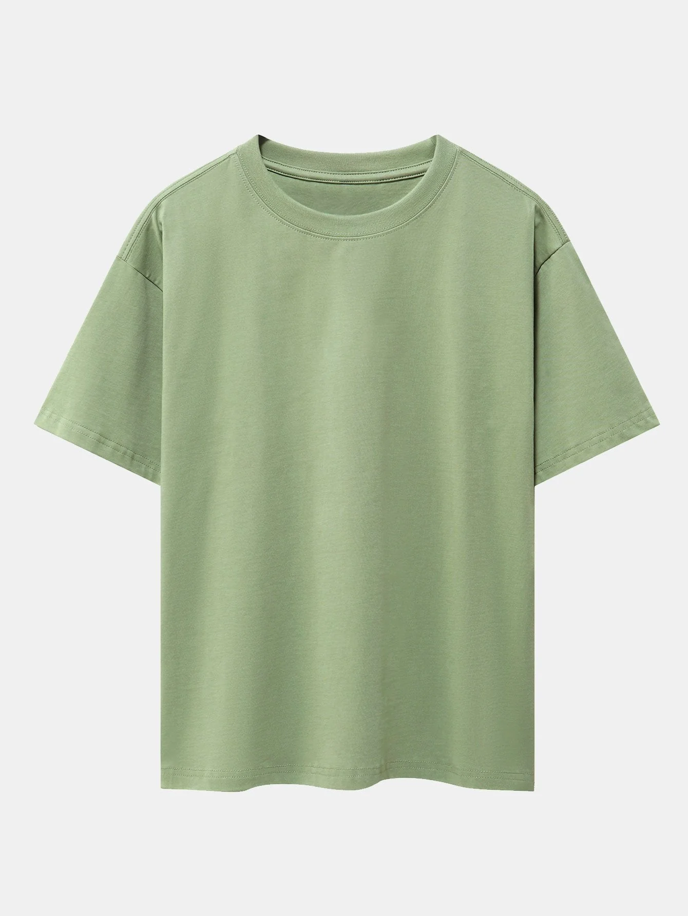 Eneas® | Basic Heavy Weight Drop Shoulder Oversize T-Shirt - Image 11