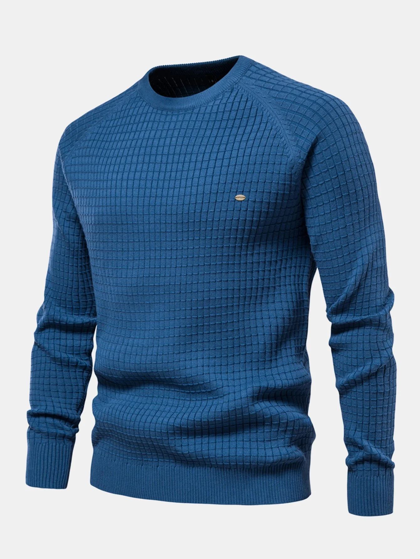 Eneas® | Waffle Texture Sweater - Image 4