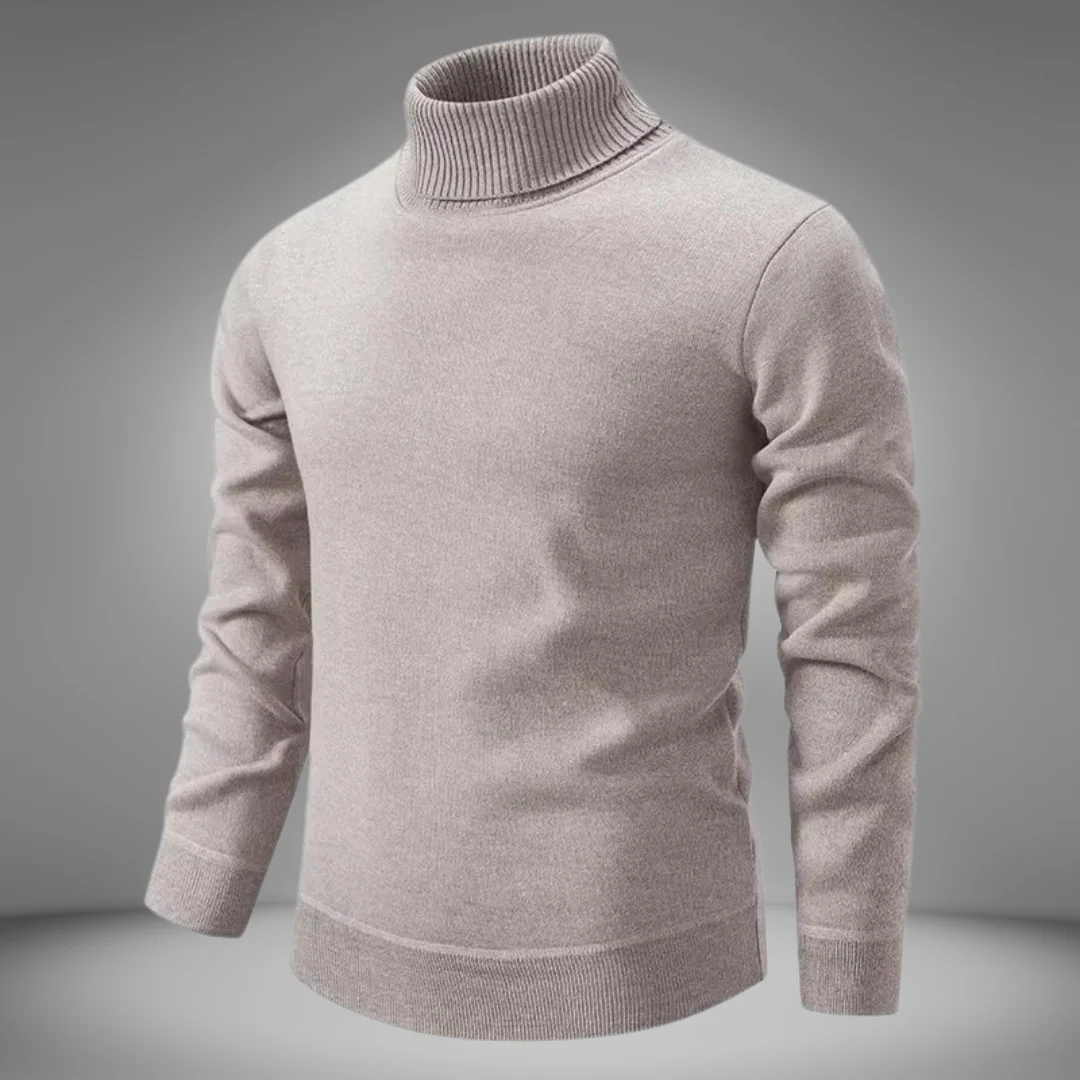 Eneas | Classic turtleneck knit sweater for men - Image 2