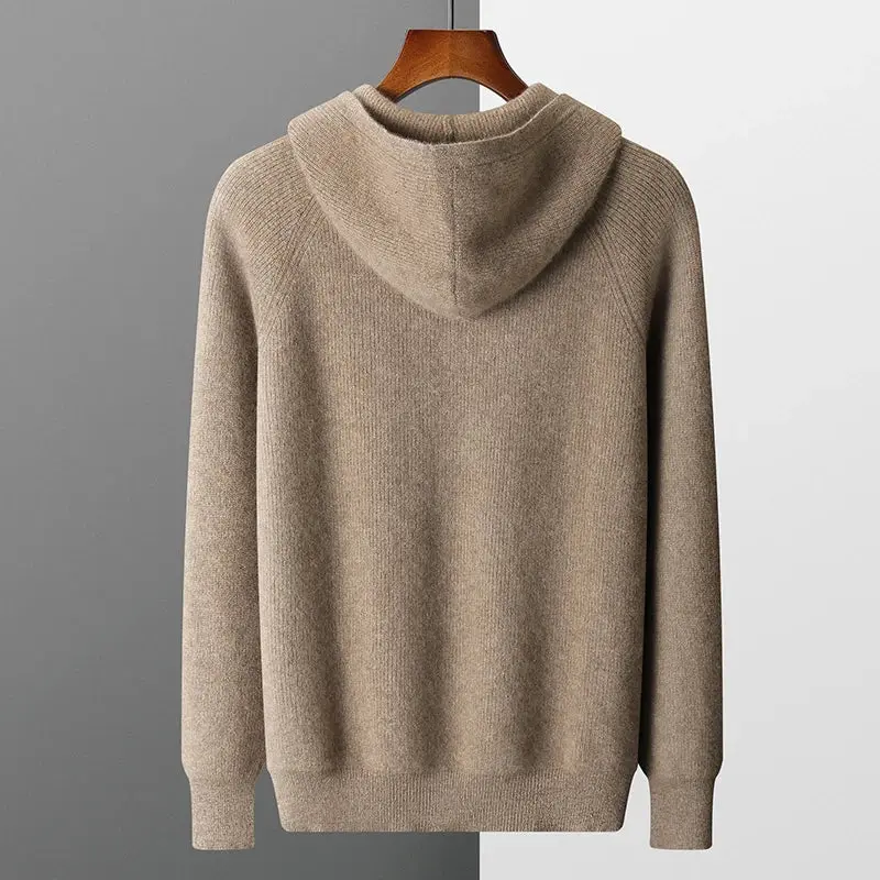 Ennis® | Cashmere Zipped Hoodie - Image 2