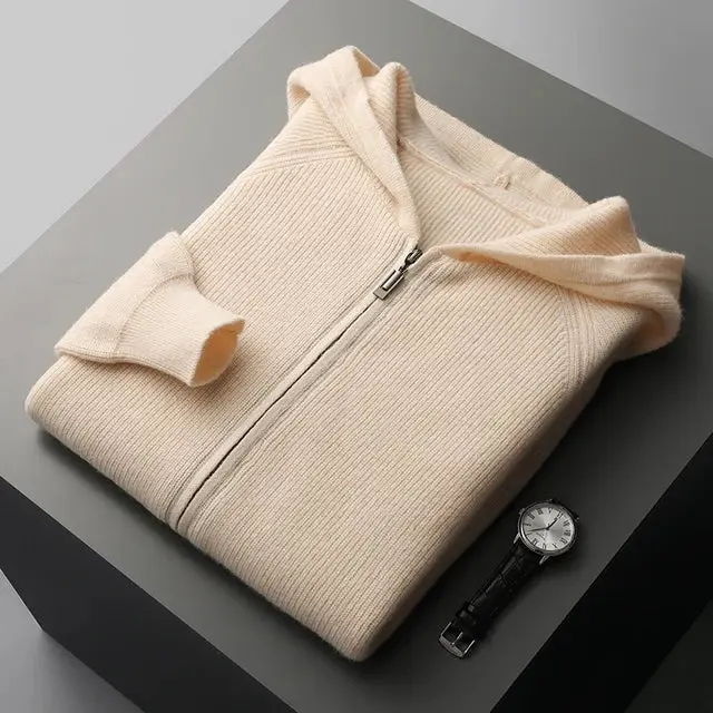 Ennis® | Cashmere Zipped Hoodie - Image 8