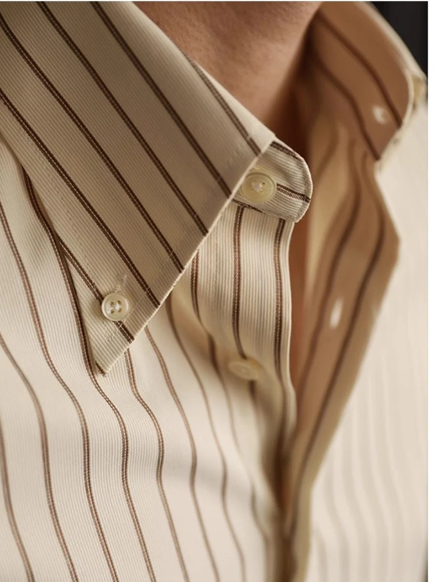 Ennis® | Premium Men'S Striped Business Shirt With Long Sleeves - Image 5