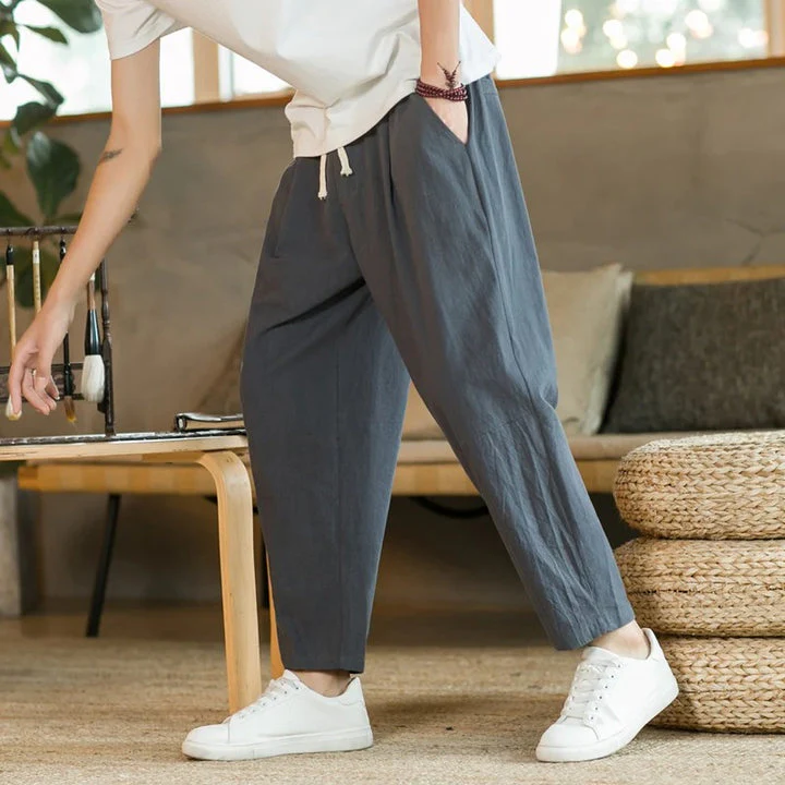 Enzo® | Timeless And Stylish   Trousers - Image 3