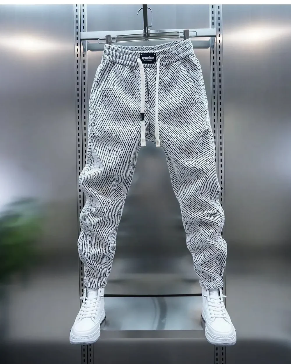 Enzo | Casual Pants with Pattern - Image 4