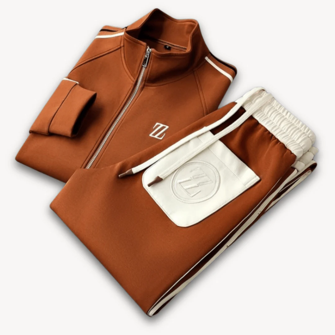 Eolo® | Men Tracksuits with Zip Up Jacket - Image 4