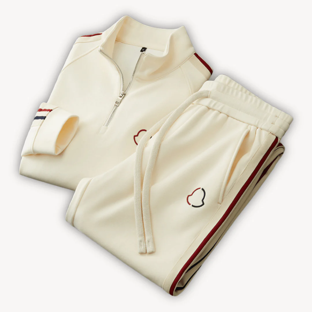 Erasmo® | Men Tracksuits with Side Stripes - Image 4