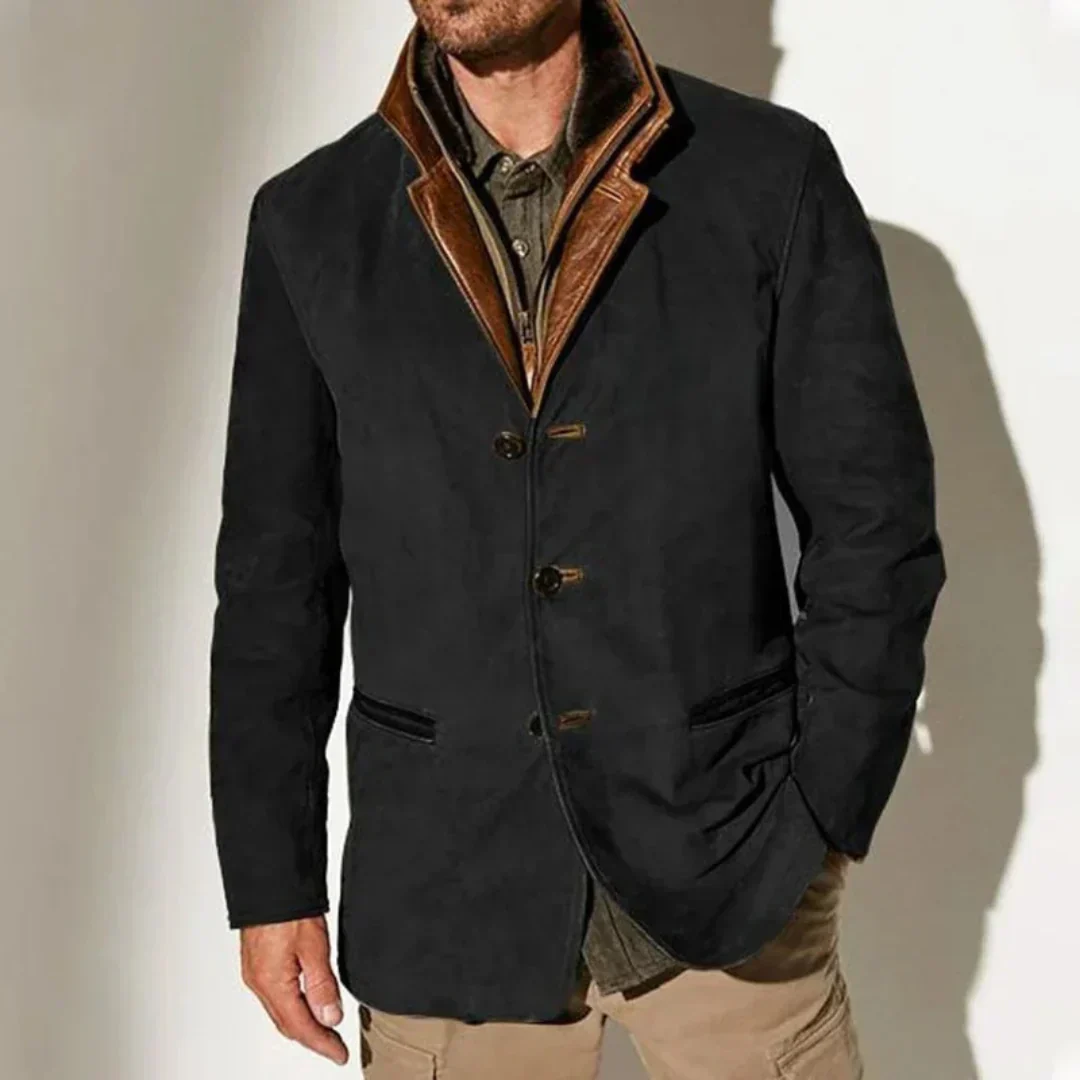 Erasmo® | Stylish Comfortable Vintage Jacket - Image 2